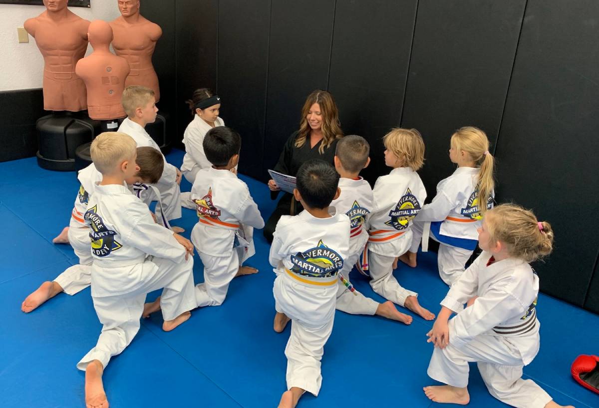 Martial arts training at Livermore Martial Arts Academy